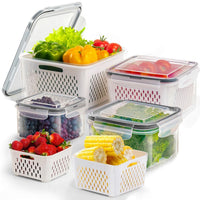 pack x3 organizadores con escurridor