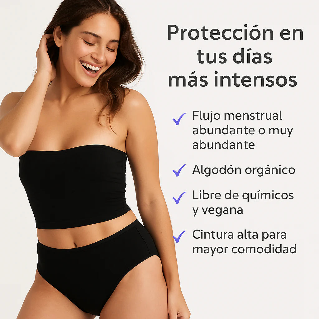 Combo pack X2 – Pantys menstruales sin costuras de alta absorcion