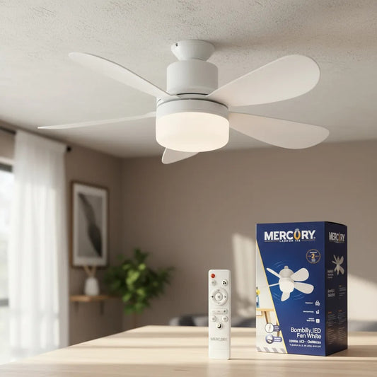 Bombillo Led Con Ventilador