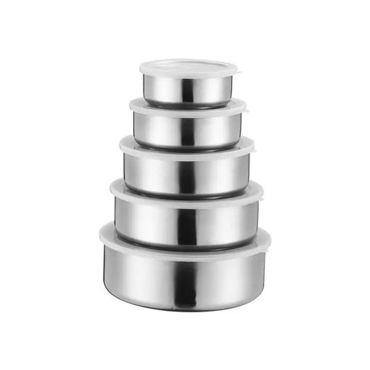 Set x5 organizadores de acero inoxidable