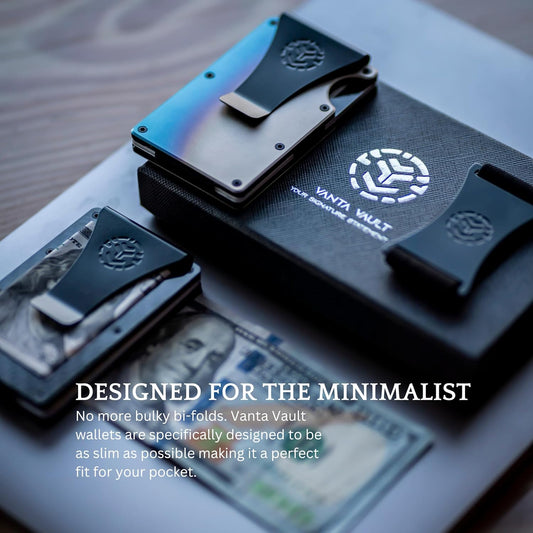 TitanShield TM - Billetera Minimalista Indestructible