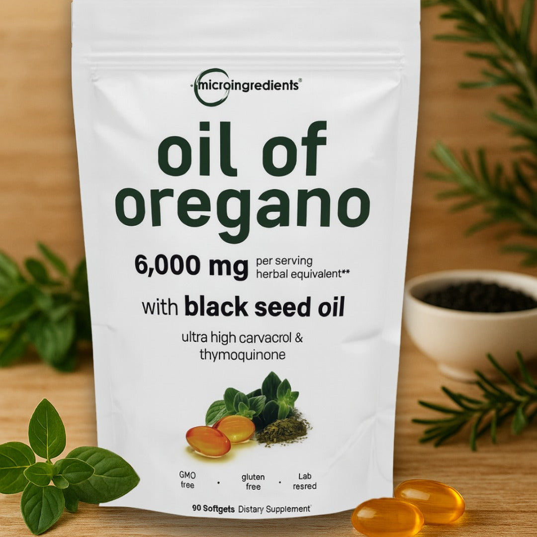 MircoIngredients- Aceite De Orégano Con Semilla Negra ORIGINAL