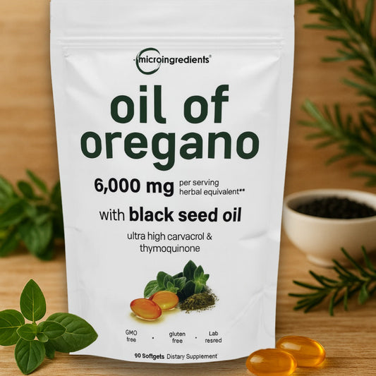 MircoIngredients- Aceite De Orégano Con Semilla Negra ORIGINAL