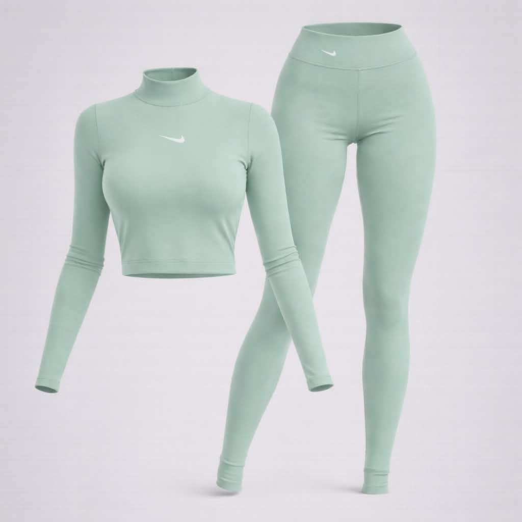 Conjunto Deportivo de camiseta de manga larga y leggins – Moldea, Estiliza y Entrena