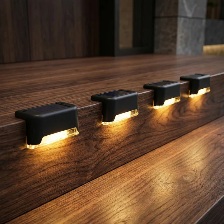 Kit X8 Luces Led Automaticas Solares