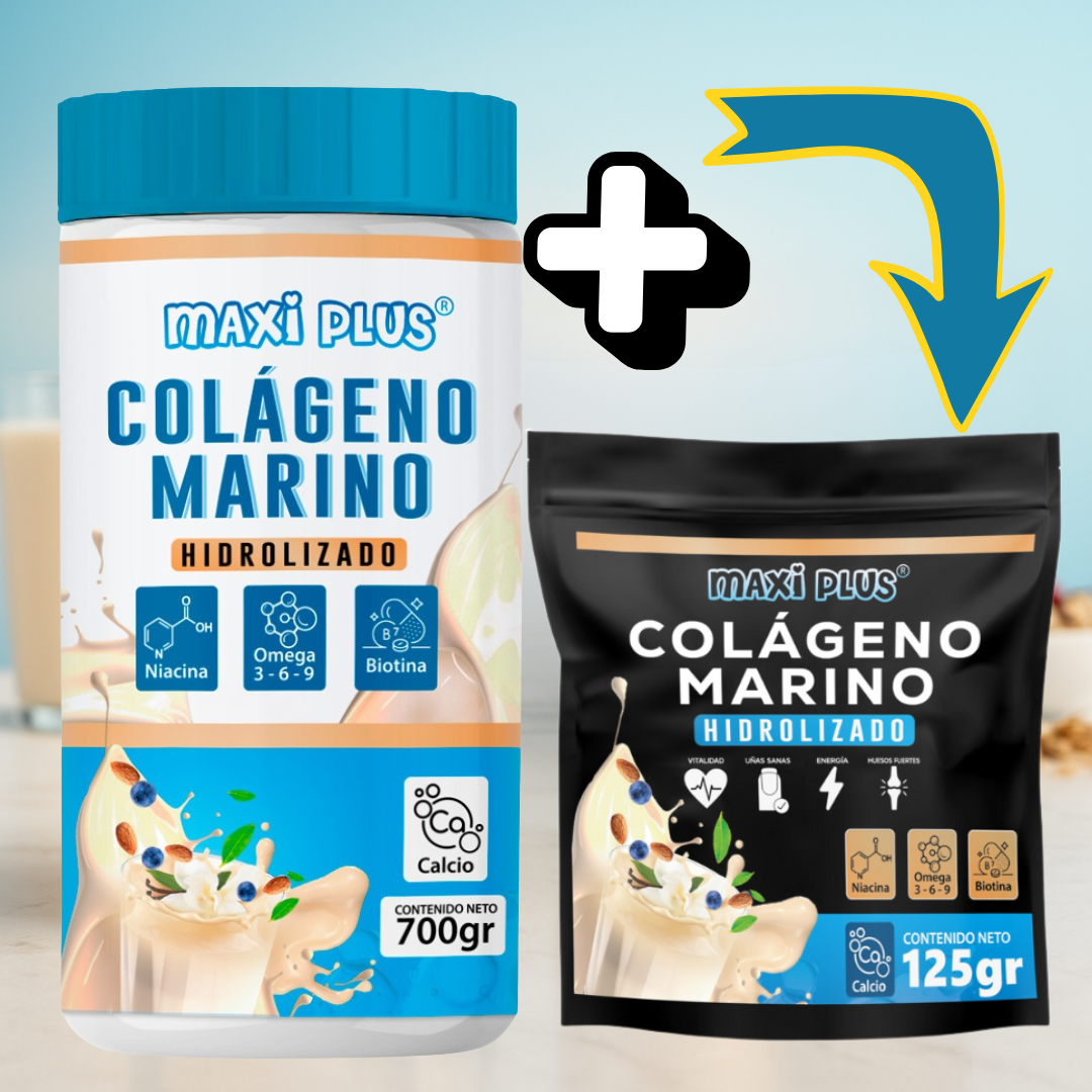 Colágeno Marino Maxiplus 825g (700g + 125g GRATIS)
