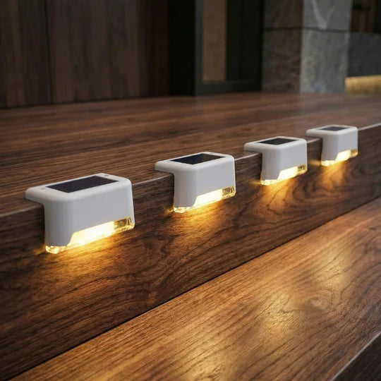 Kit X8 Luces Led Automaticas Solares