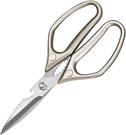 Tijeras de cocina en acero inoxidable