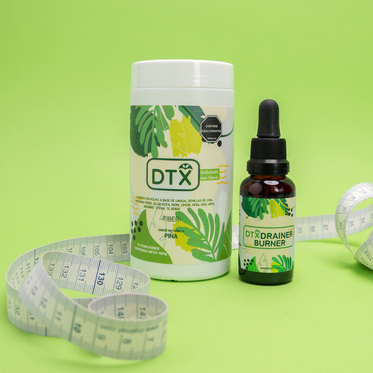 Combo Detox: Fibra + Drenador Linfatico