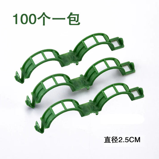 CLIPS DE SOPORTE PARA PLANTAS X50 UNIDADES