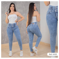 Jeans Push Up Ajustado Levanta Glúteos🍑🔥