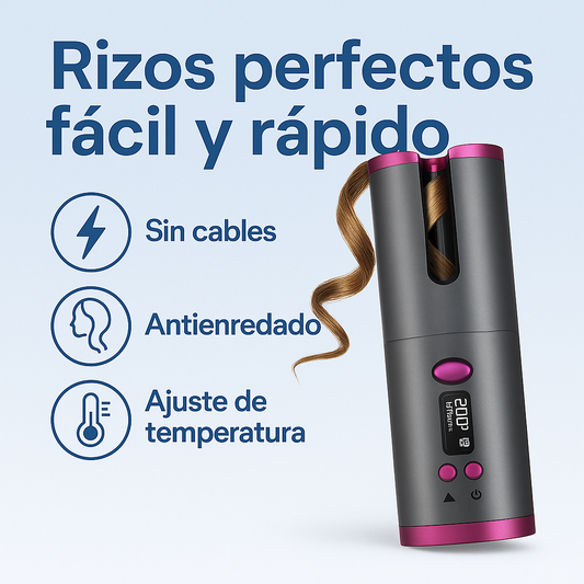 Rizadora Automática Inalámbrica Profesional ✨