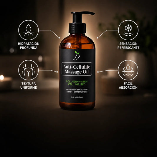 M3naturals Celulitis Oil Massage